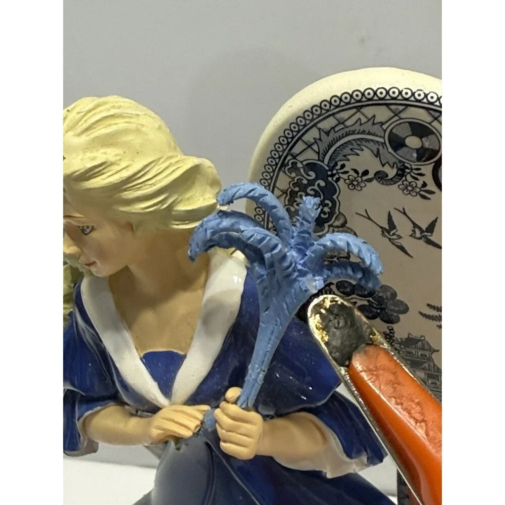 Angel of Blue Willow Find Guidance Beneath A Graceful Willow No. 0263A